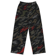 Baba Yaga Night Reaper CAMO Unisex Wide-Leg Leisure Pants - 2XS - Pant