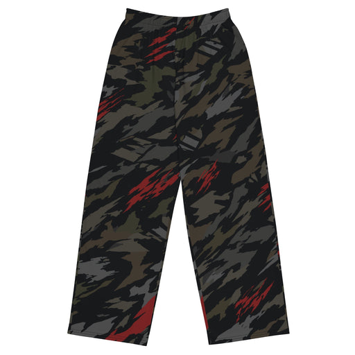 Baba Yaga Night Reaper CAMO Unisex Wide-Leg Leisure Pants - 2XS - Pant