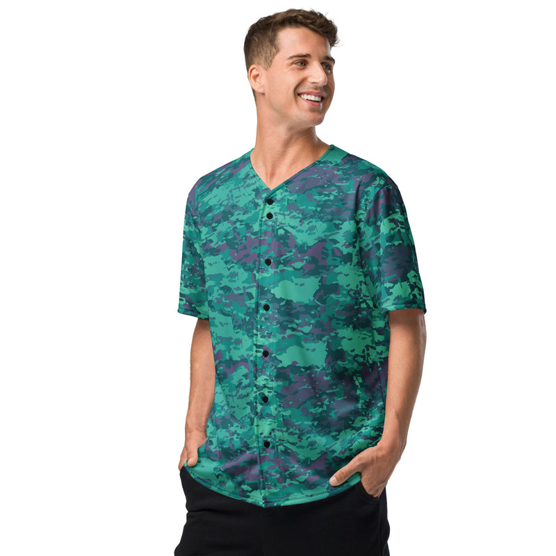 Baja Blast CAMO Unisex Baseball Jersey