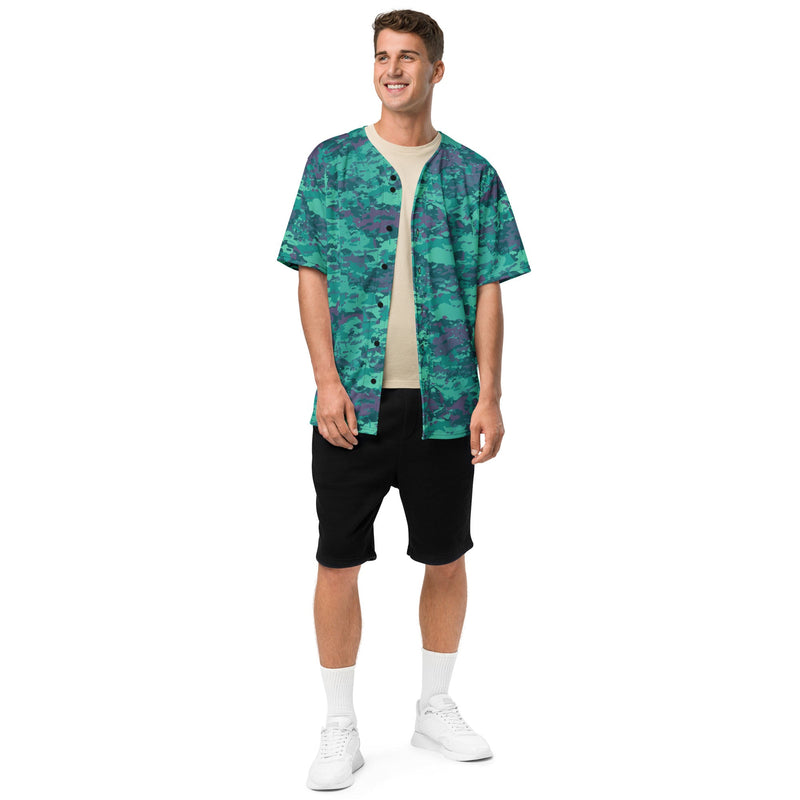 Baja Blast CAMO Unisex Baseball Jersey