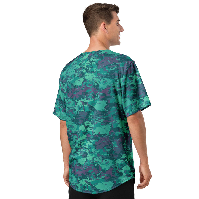 Baja Blast CAMO Unisex Baseball Jersey