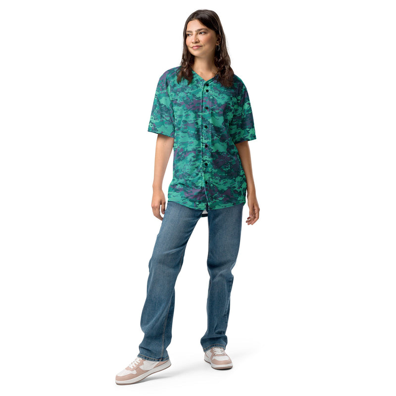 Baja Blast CAMO Unisex Baseball Jersey
