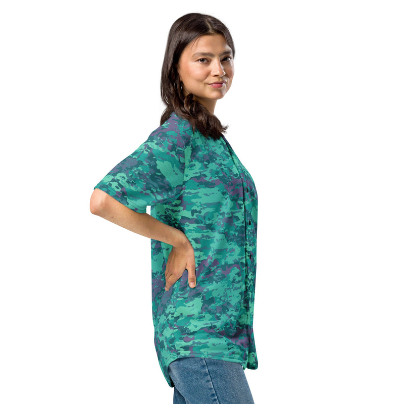 Baja Blast CAMO Unisex Baseball Jersey