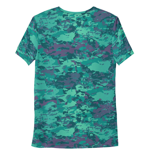 Baja Blast CAMO Mens athletic t-shirt - Athletic T-Shirts