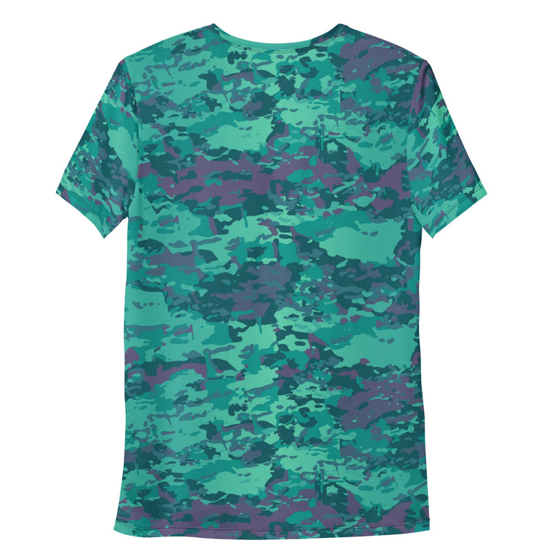 Baja Blast CAMO Mens Athletic T-Shirt - Shirt