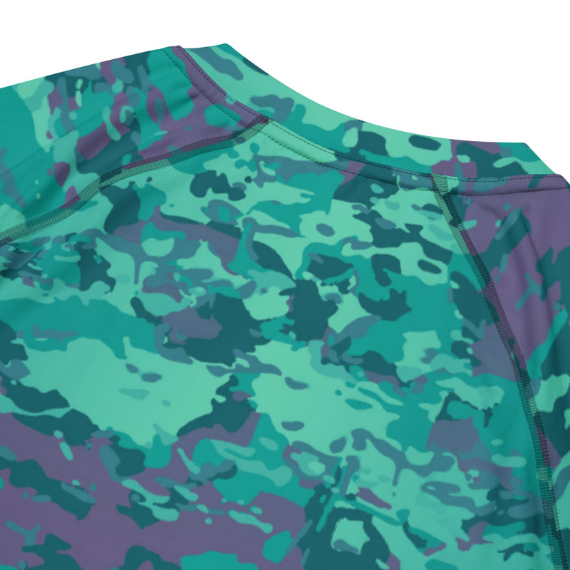 Baja Blast CAMO Mens Short-Sleeve Rash Guard - SS