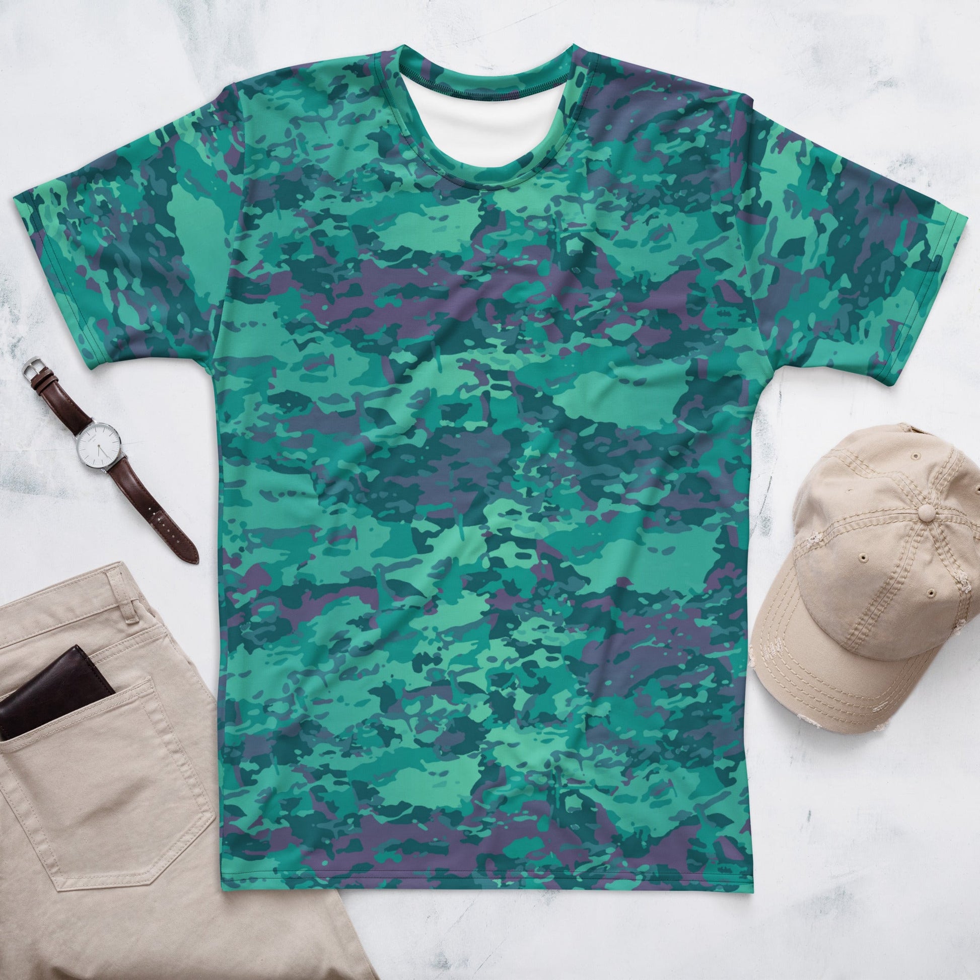 Baja Blast CAMO Mens T-Shirt - XS