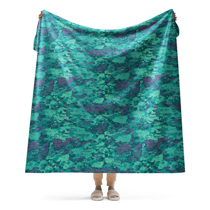 Baja Blast CAMO Sherpa blanket - 60″×80″ - Blanket