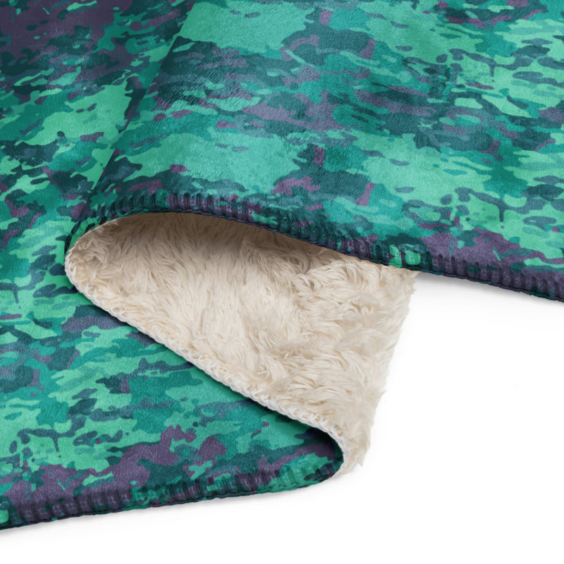 Baja Blast CAMO Sherpa Blanket