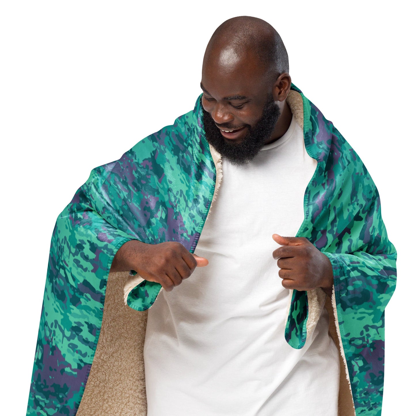 Baja Blast CAMO Sherpa blanket - Blanket
