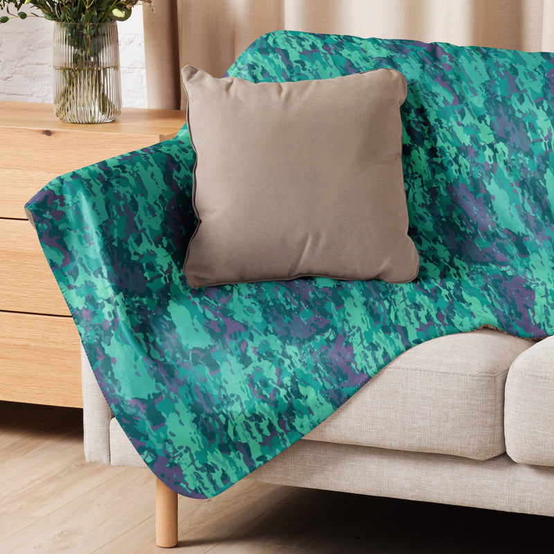 Baja Blast CAMO Sherpa Blanket