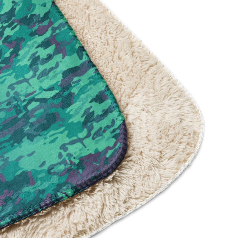 Baja Blast CAMO Sherpa Blanket
