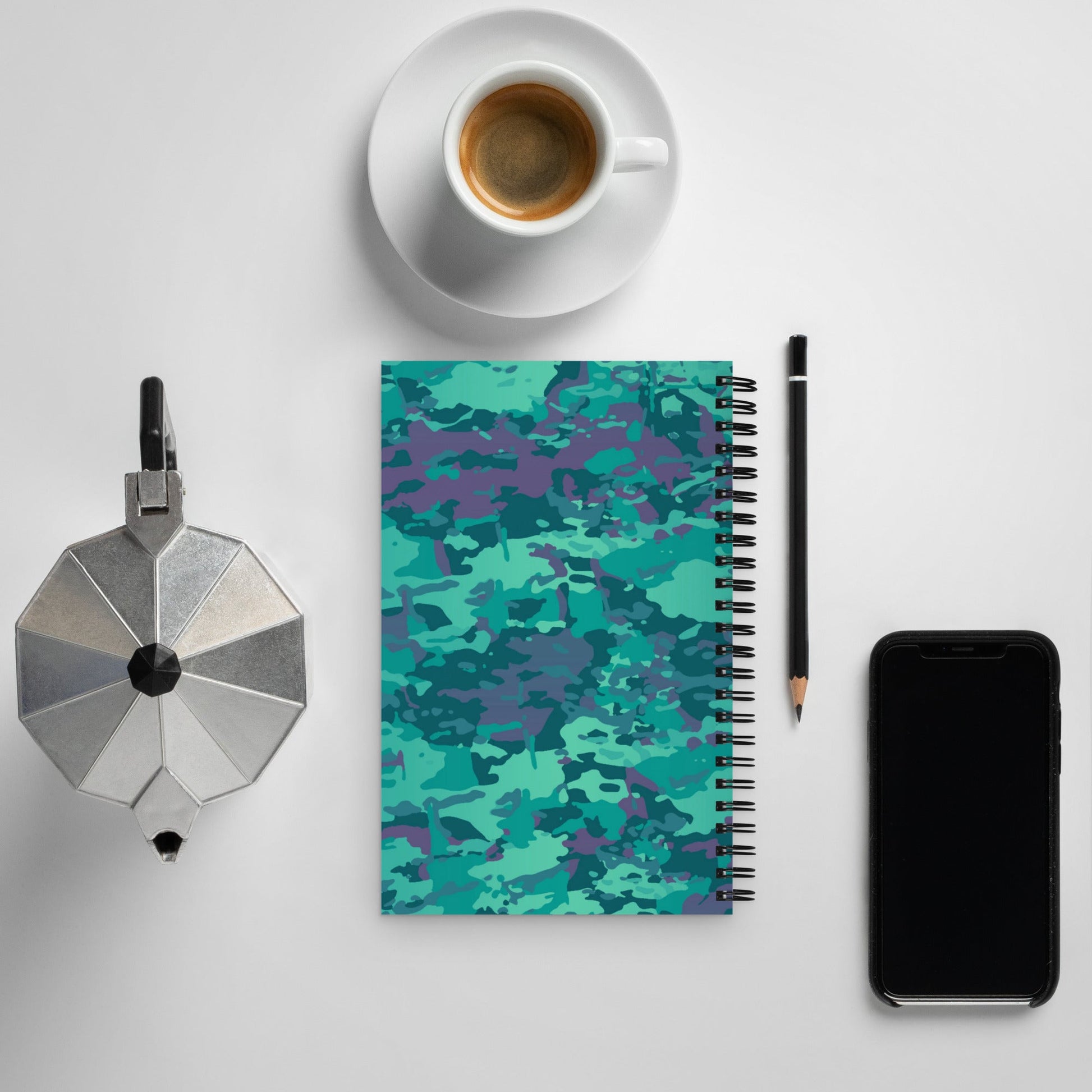 Baja Blast CAMO Spiral notebook - Notebooks