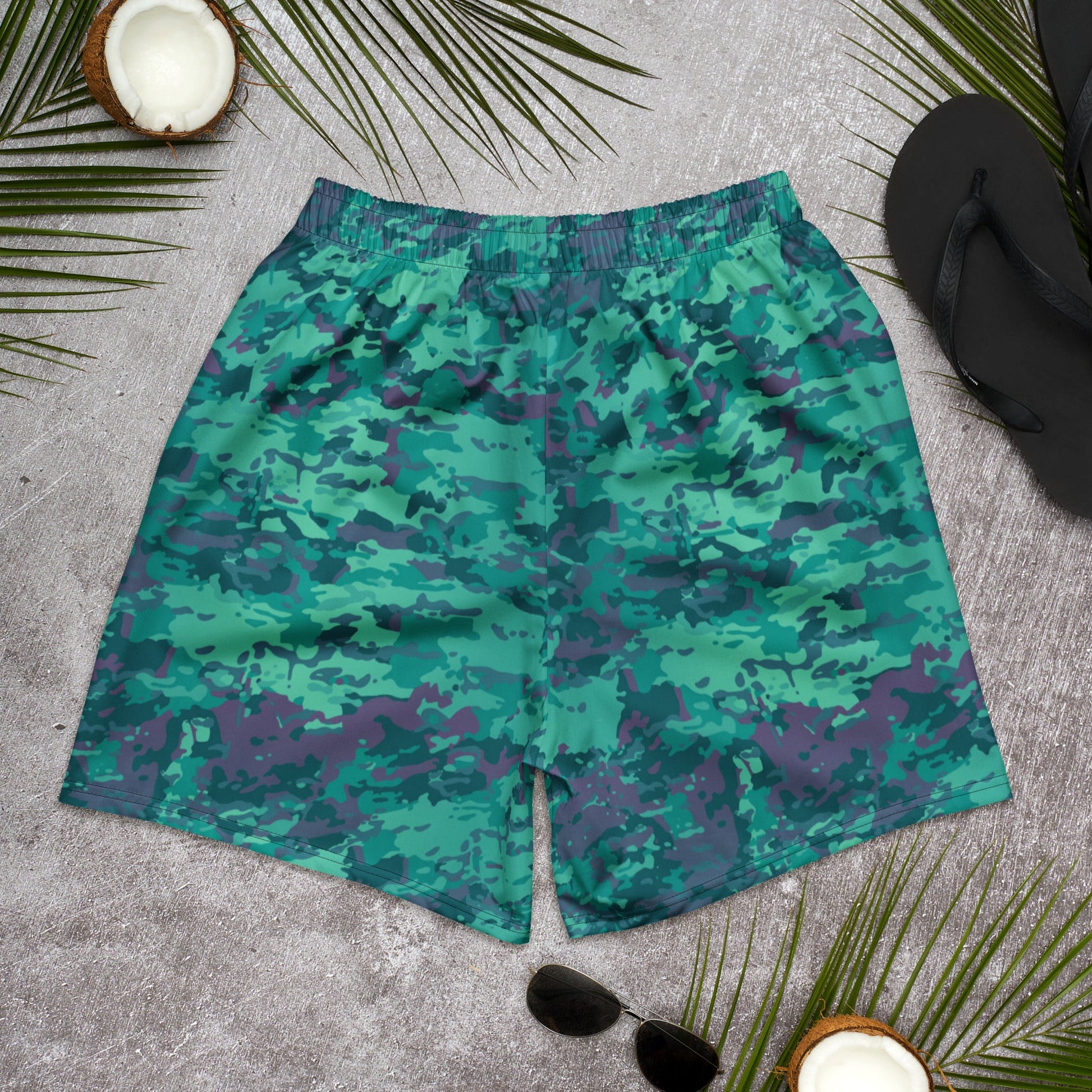 Baja Blast CAMO Unisex Athletic Long Shorts
