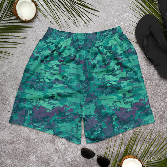 Baja Blast CAMO Unisex Athletic Long Shorts