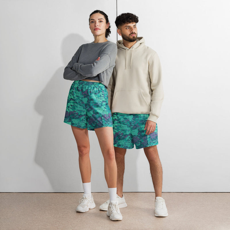Baja Blast CAMO Unisex Athletic Long Shorts
