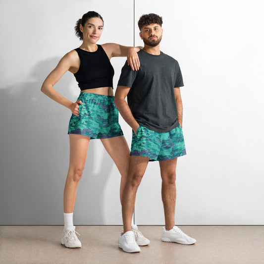 Baja Blast CAMO Unisex Athletic Shorts