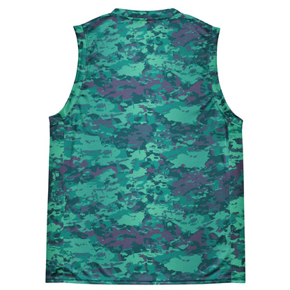 Baja Blast CAMO unisex basketball jersey - Basketball Jerseys