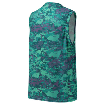 Baja Blast CAMO unisex basketball jersey - Basketball Jerseys