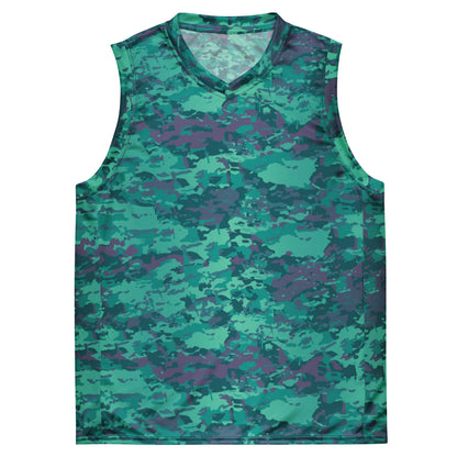 Baja Blast CAMO unisex basketball jersey - Basketball Jerseys