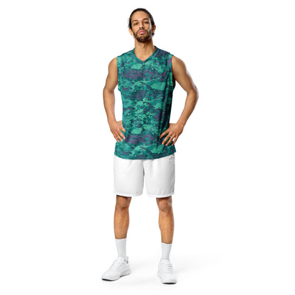 Baja Blast CAMO unisex basketball jersey - Basketball Jerseys