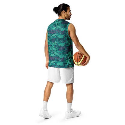 Baja Blast CAMO unisex basketball jersey - Basketball Jerseys
