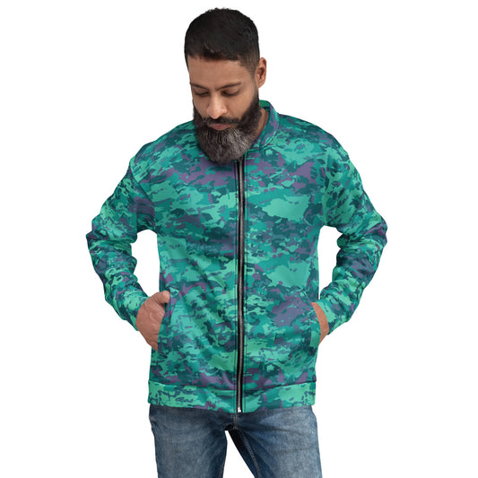 Baja Blast CAMO Unisex Bomber Jacket - XS - Jackets