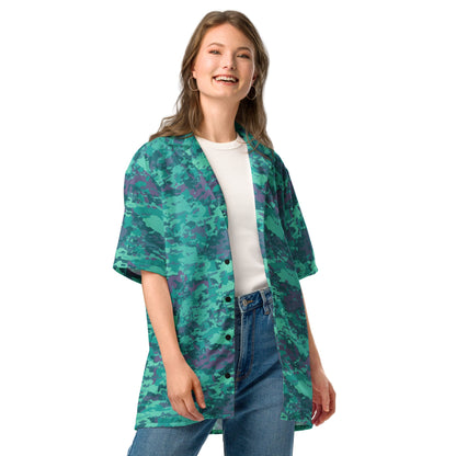 Baja Blast CAMO Unisex button shirt - Button Shirts