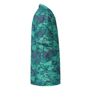 Baja Blast CAMO Unisex Short-Sleeve Button Shirt - Button-Up