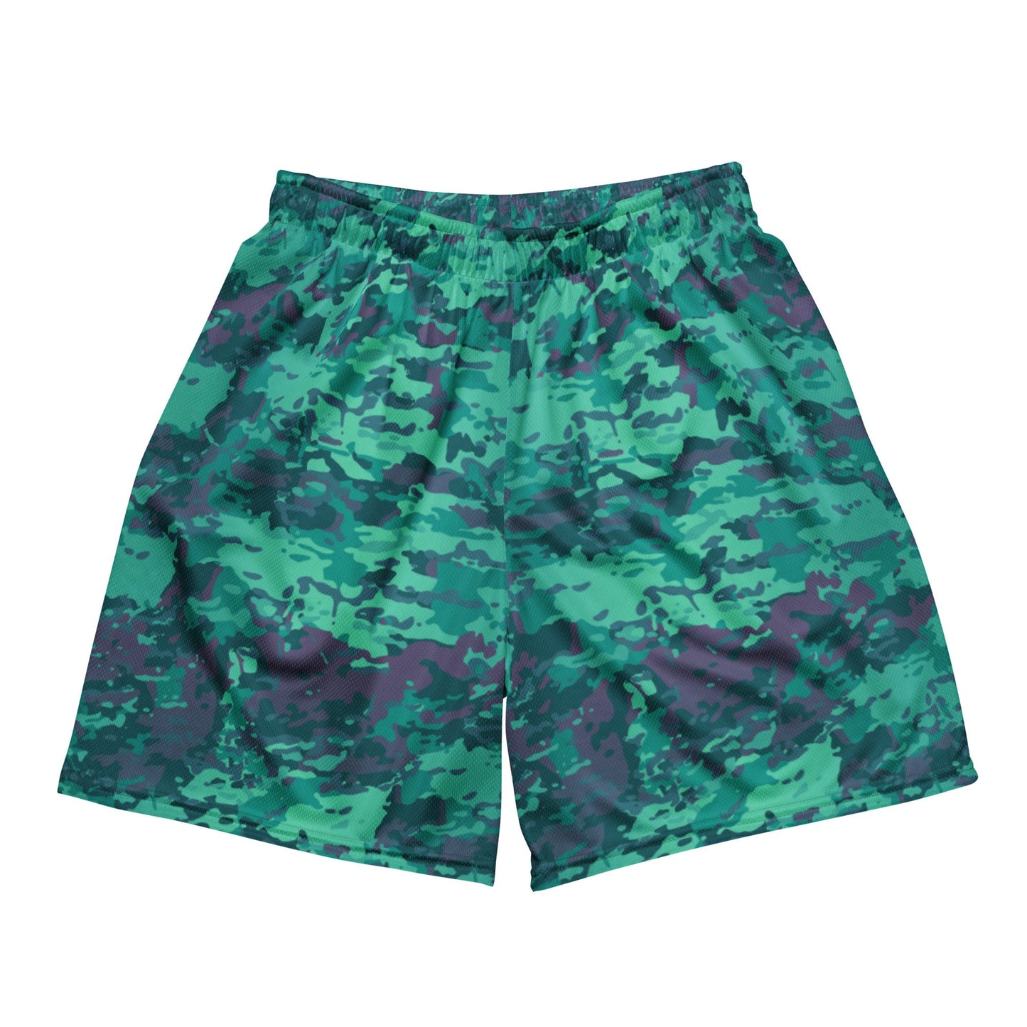 Baja Blast CAMO Unisex Mesh Shorts - 2XS