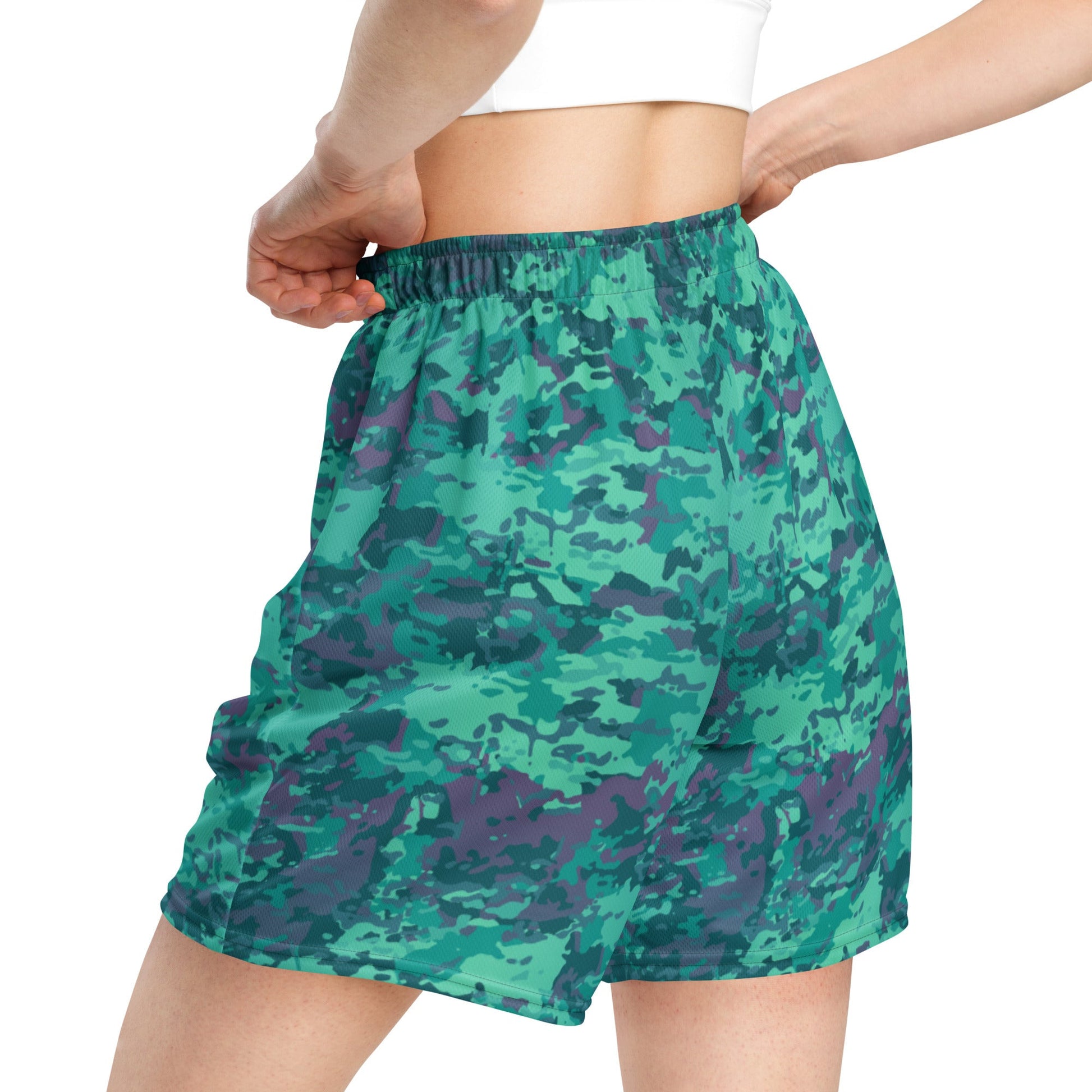 Baja Blast CAMO Unisex Mesh Shorts