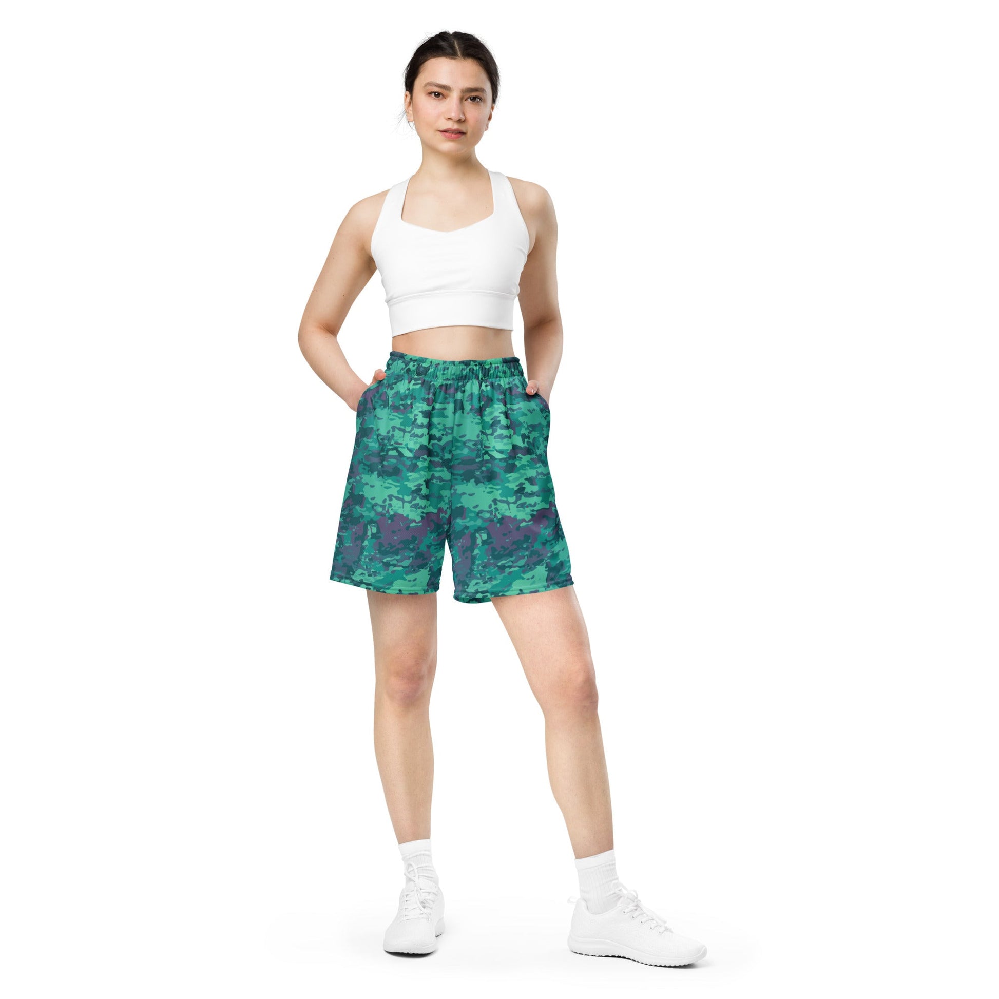 Baja Blast CAMO Unisex Mesh Shorts