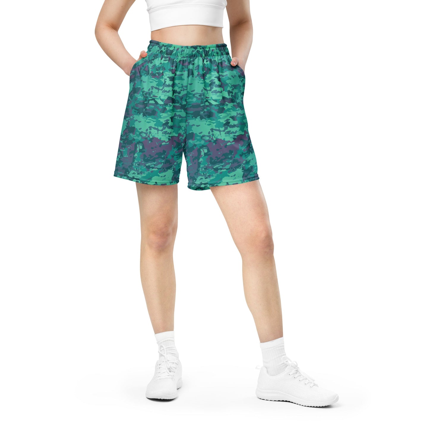 Baja Blast CAMO Unisex Mesh Shorts