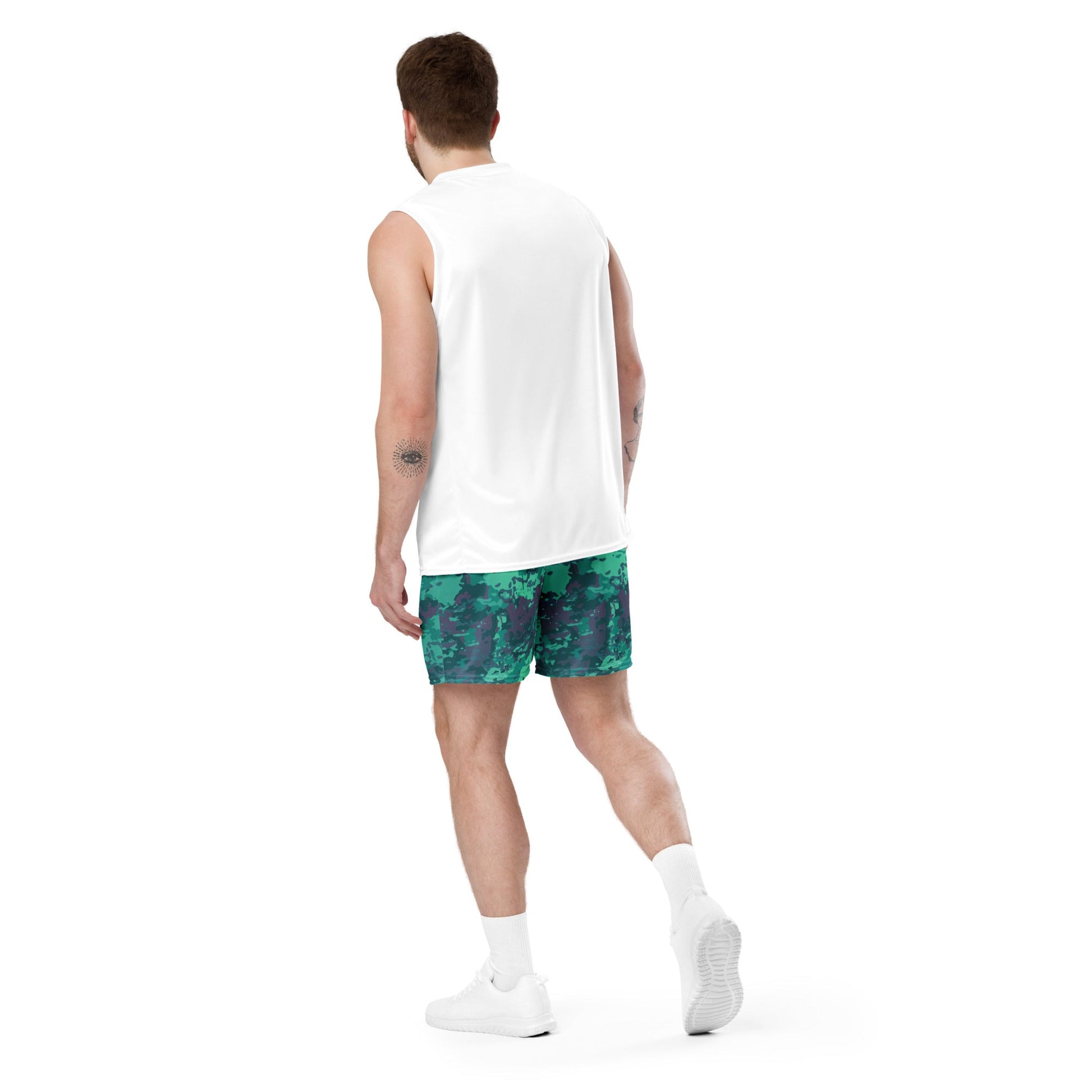 Baja Blast CAMO Unisex Mesh Shorts
