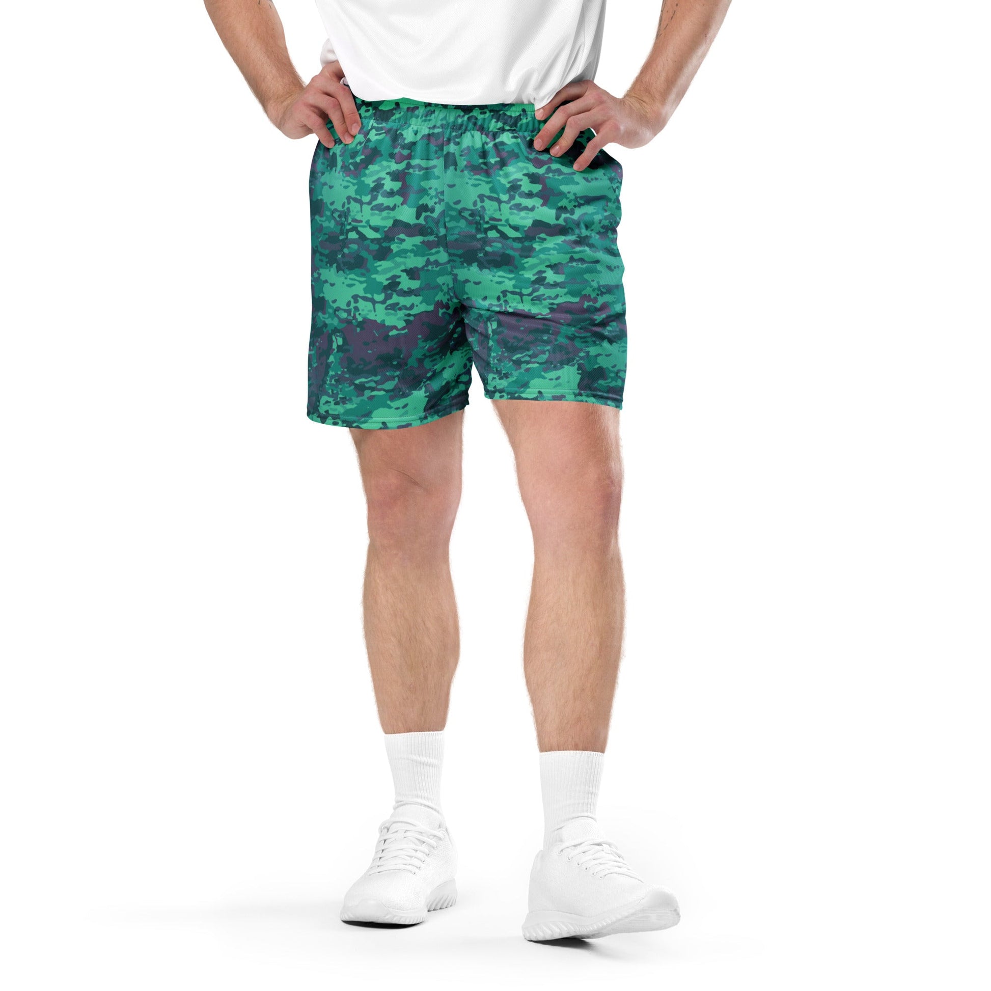 Baja Blast CAMO Unisex Mesh Shorts