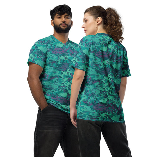 Baja Blast CAMO unisex sports jersey - 2XS - Sports Jerseys