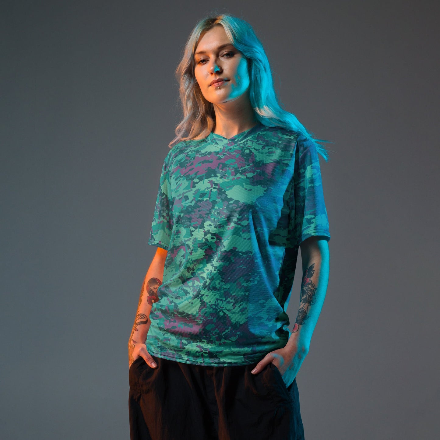 Baja Blast CAMO Unisex Sports Jersey