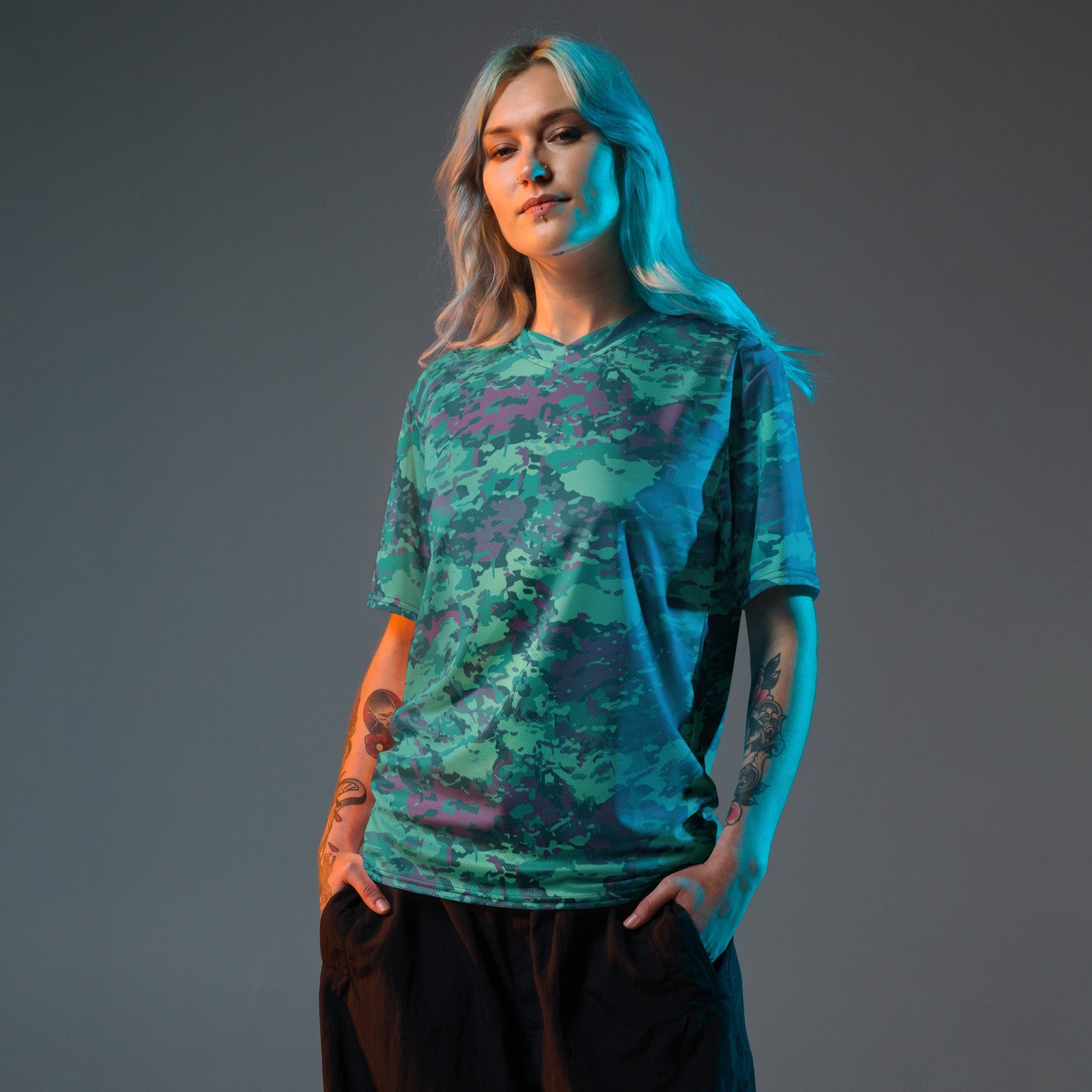 Baja Blast CAMO Unisex Sports Jersey