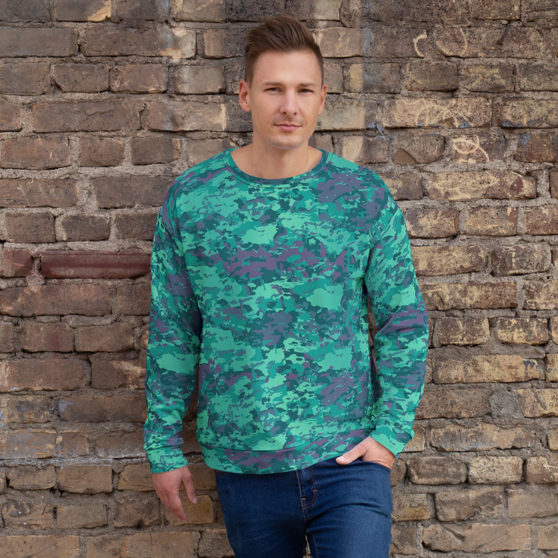 Baja Blast CAMO Unisex Sweatshirt - 2XS - Sweatshirts