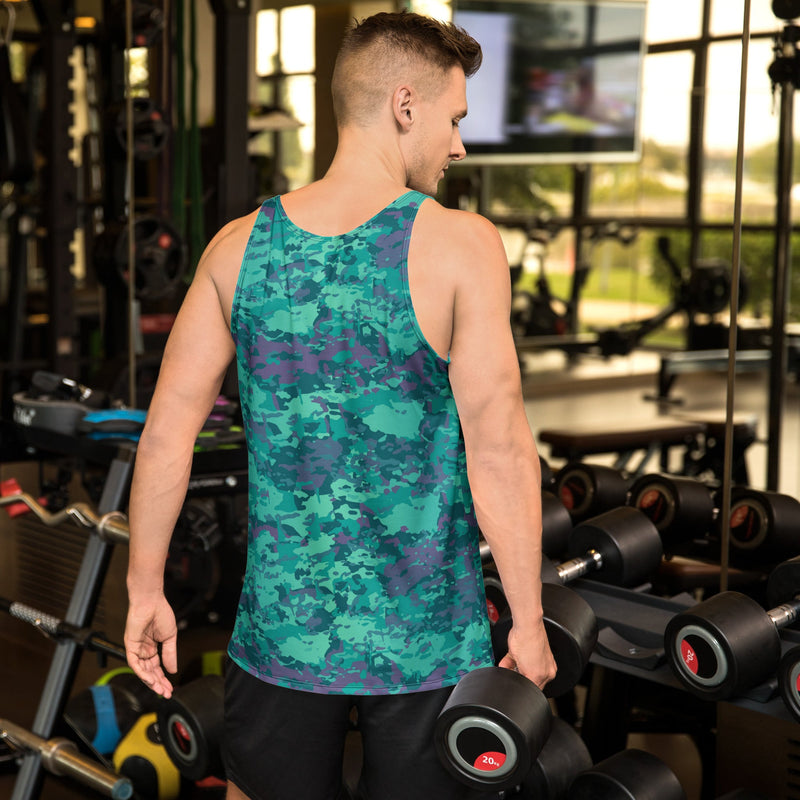 Baja Blast CAMO Unisex Tank Top - Shirt