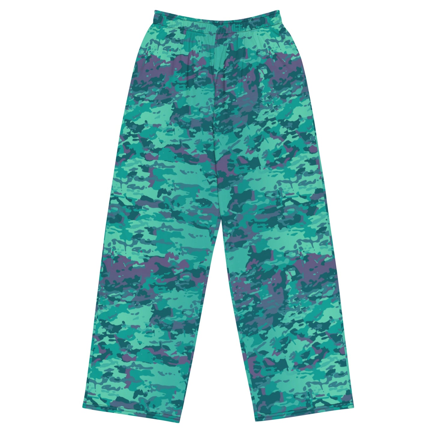 Baja Blast CAMO unisex wide-leg pants - 2XS - Wide-leg Pants
