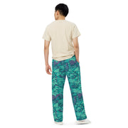 Baja Blast CAMO Unisex Wide-Leg Leisure Pants
