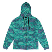Baja Blast CAMO Unisex Zip Hoodie - 2XS