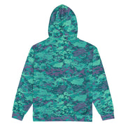 Baja Blast CAMO Unisex Zip Hoodie