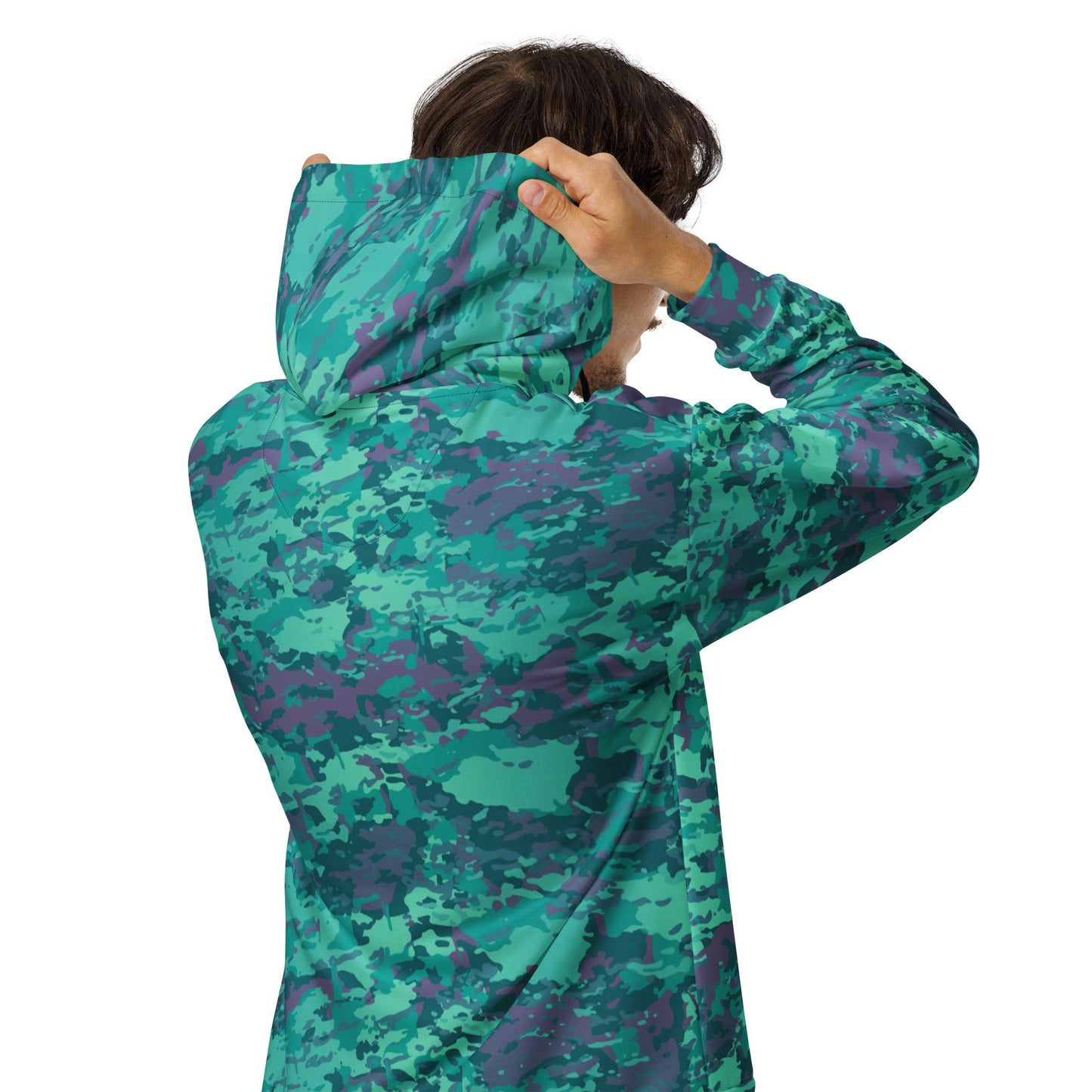 Baja Blast CAMO Unisex Zip Hoodie