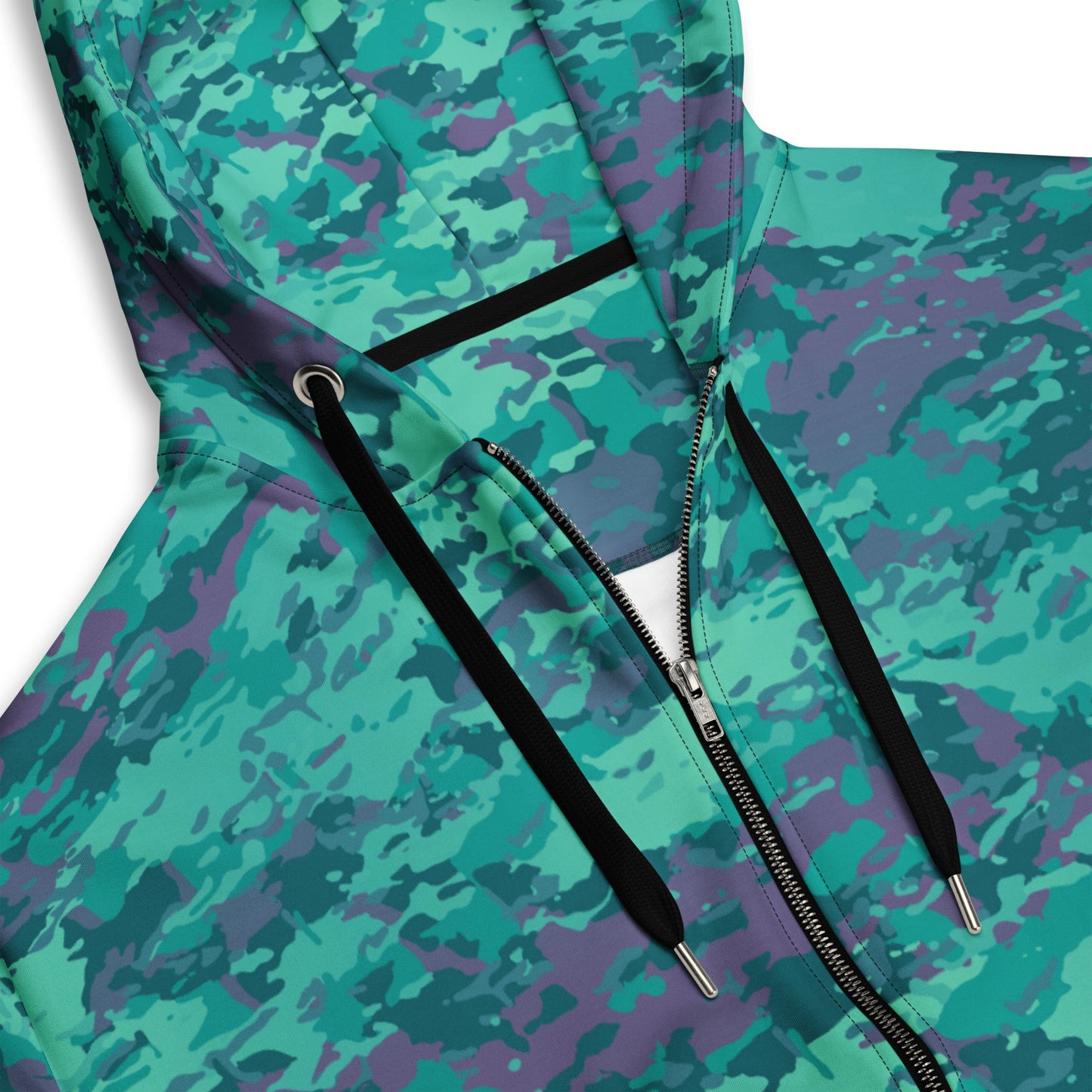 Baja Blast CAMO Unisex Zip Hoodie