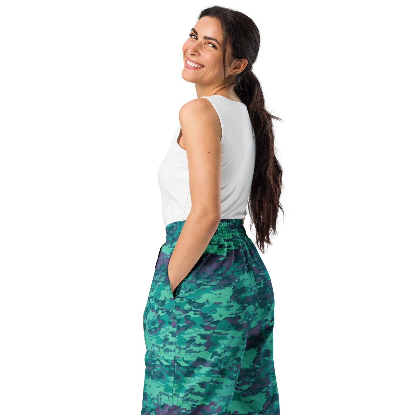 Baja Blast CAMO Unisex Wide-Leg Joggers