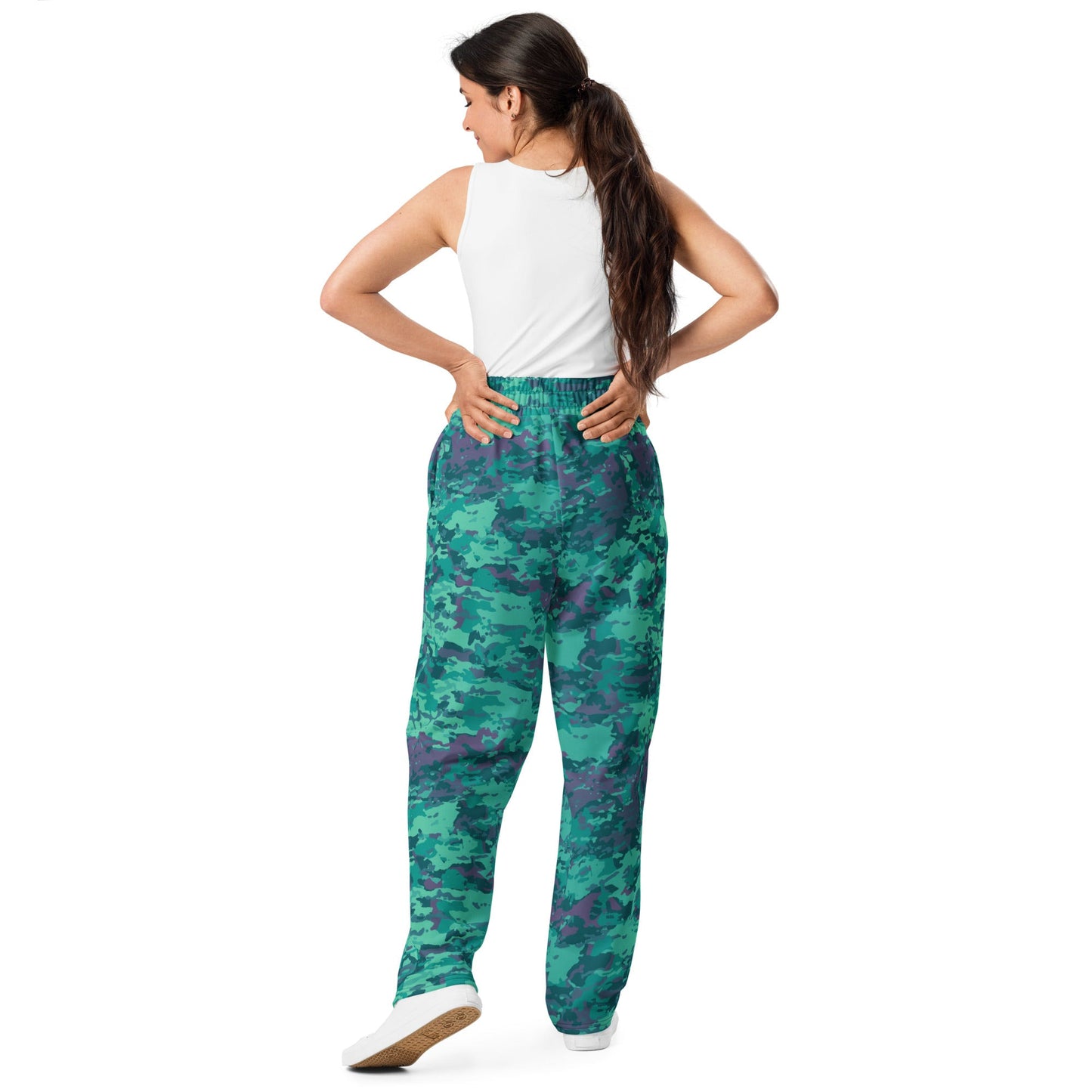 Baja Blast CAMO Unisex Wide-Leg Joggers