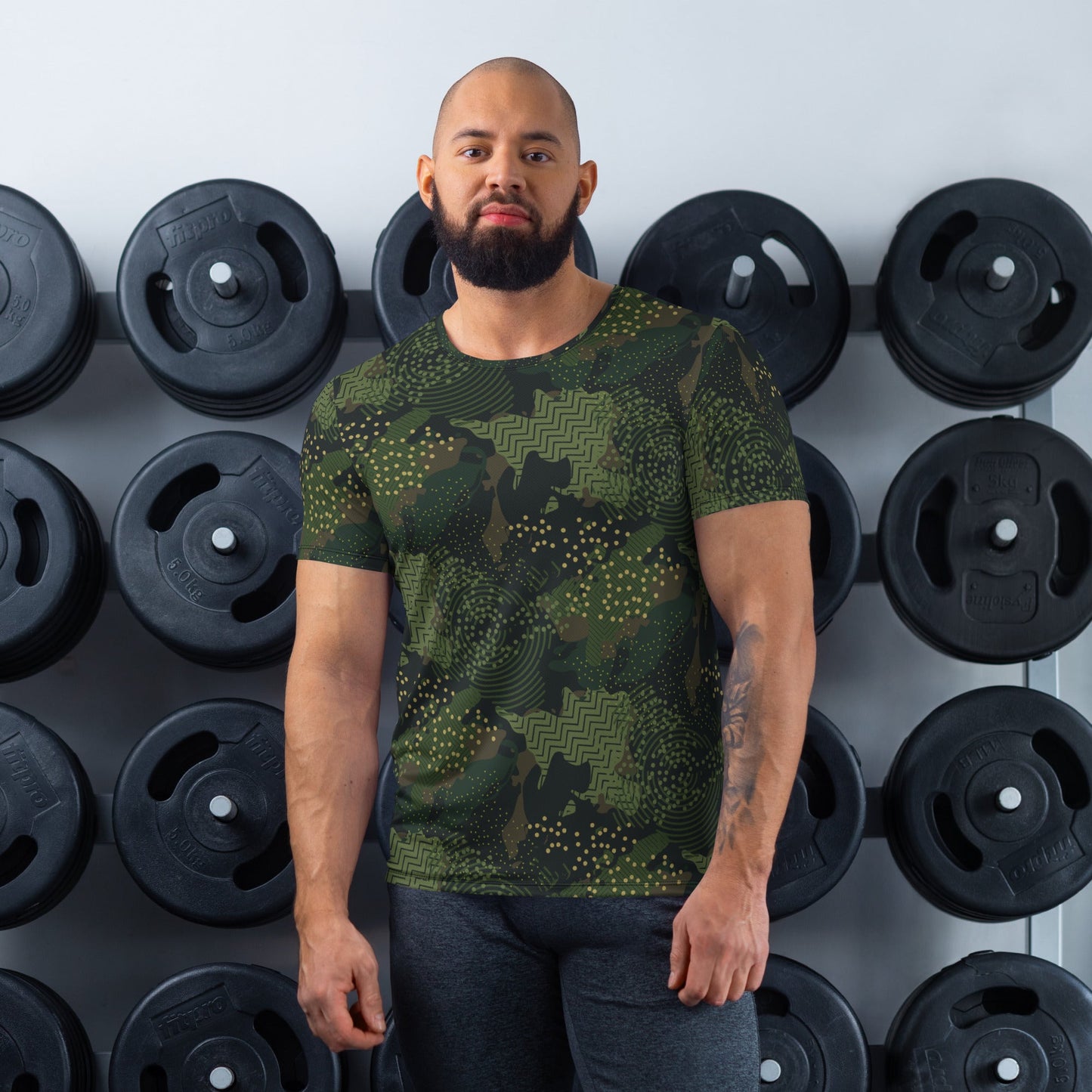 Barracuda Recon CAMO Mens athletic t-shirt - XS - Athletic T-Shirts