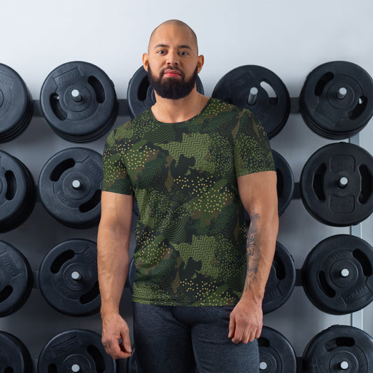 Barracuda Recon CAMO Mens athletic t-shirt - XS - Athletic T-Shirts